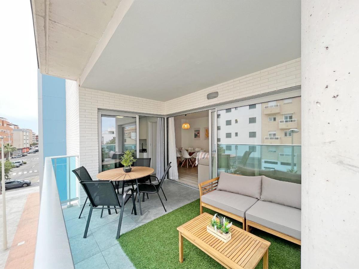 Global Properties, Moderno Apartamento A 3 Minutos De La Playa Sagunto エクステリア 写真