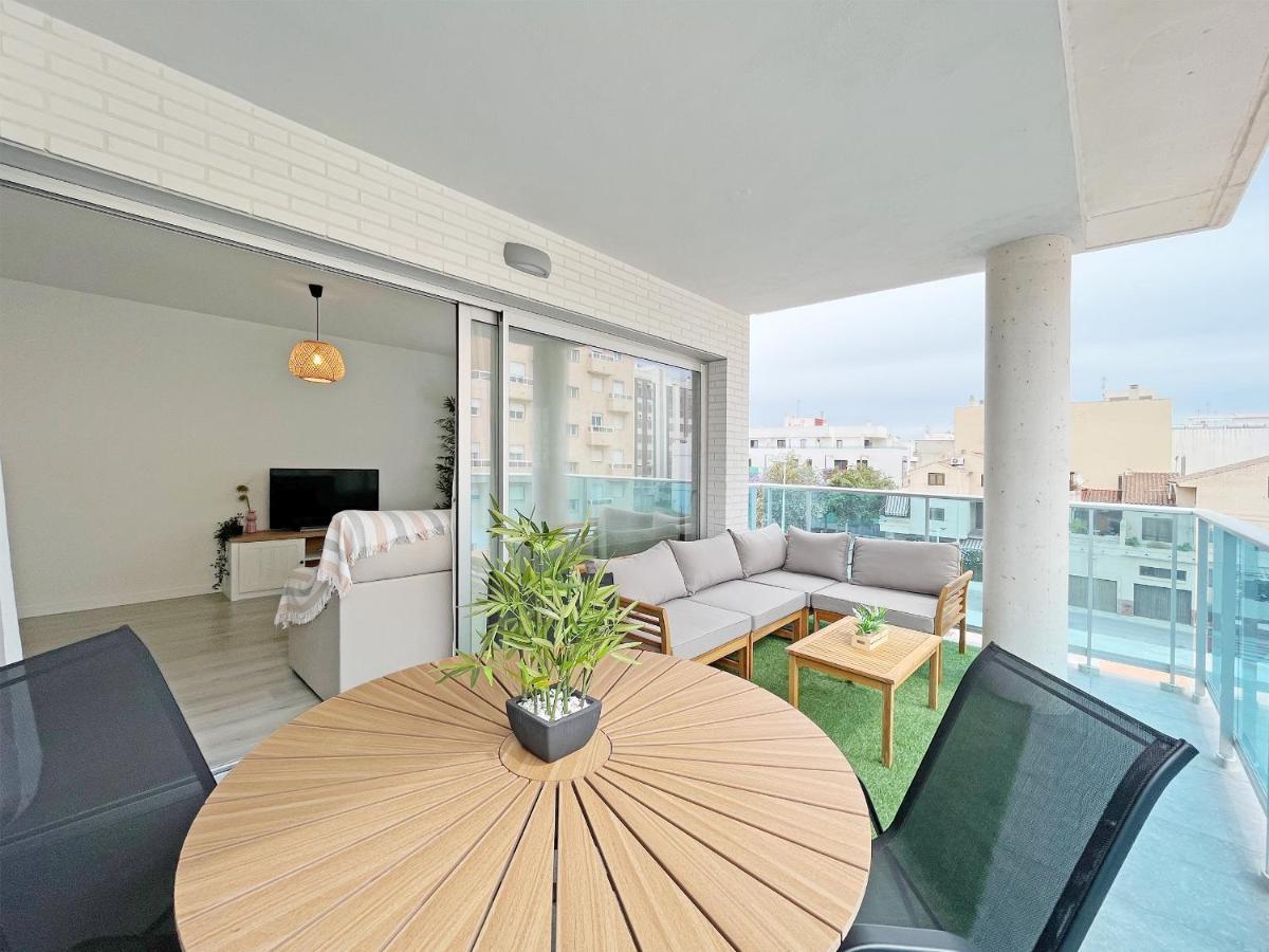 Global Properties, Moderno Apartamento A 3 Minutos De La Playa Sagunto エクステリア 写真